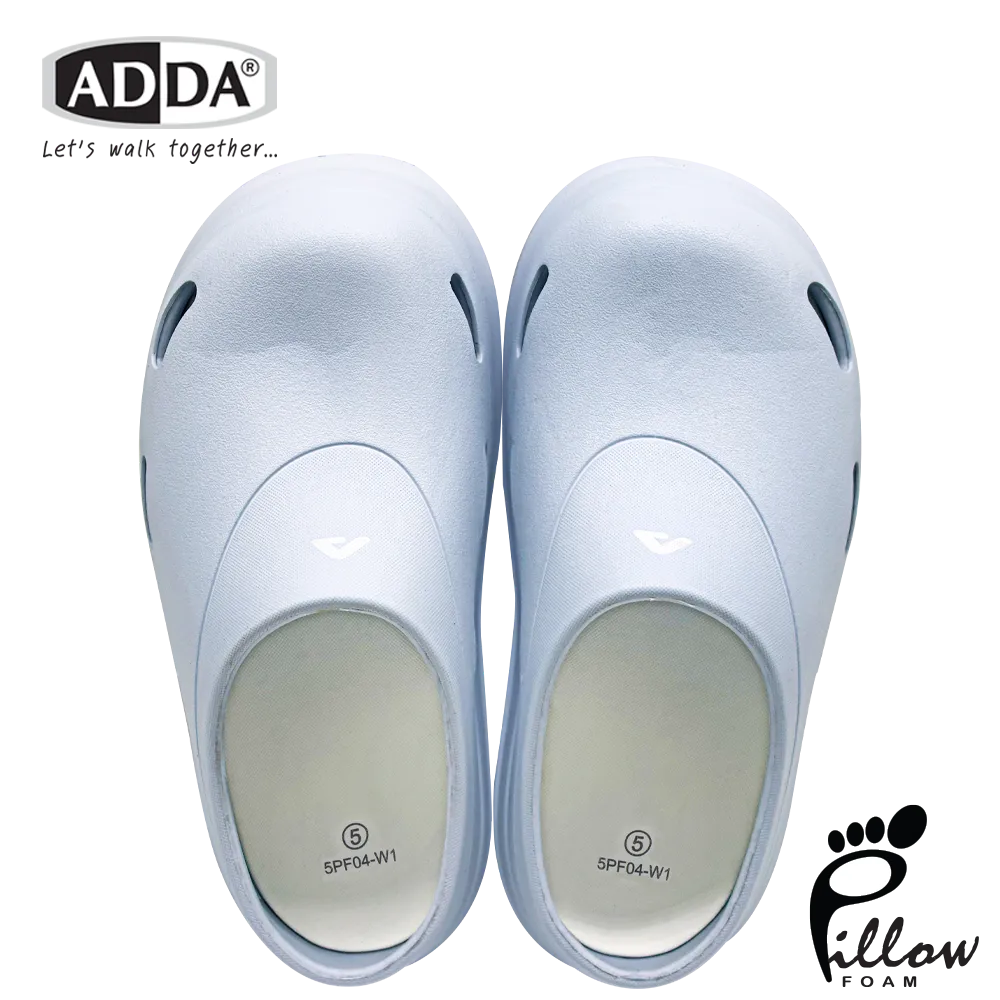 ADDA Pillow Foam รองเท้าแตะ รองเท้าลำลองหัวโต หุ้มส้น สำหรับผู้หญิง รุ่น 5PF04W1 (ไซส์ 4-6) - Image 2