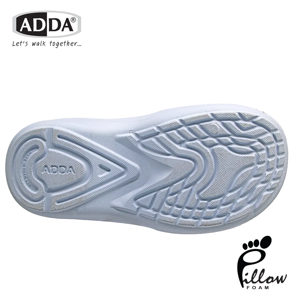 ADDA Pillow Foam รองเท้าแตะ รองเท้าลำลองหัวโต หุ้มส้น สำหรับผู้หญิง รุ่น 5PF04W1 (ไซส์ 4-6) - Image 6