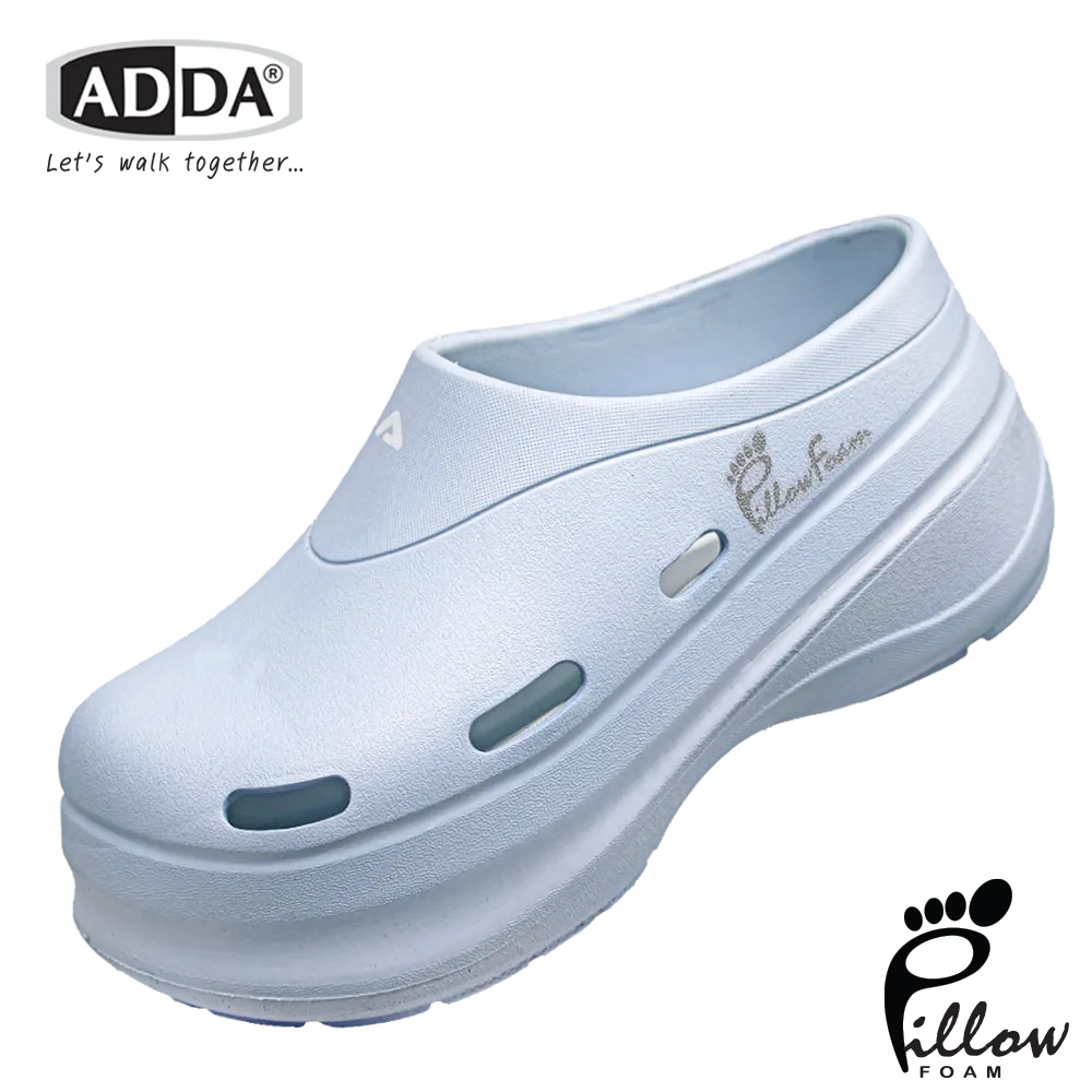 ADDA Pillow Foam รองเท้าแตะ รองเท้าลำลองหัวโต หุ้มส้น สำหรับผู้หญิง รุ่น 5PF04W1 (ไซส์ 4-6) - Image 3