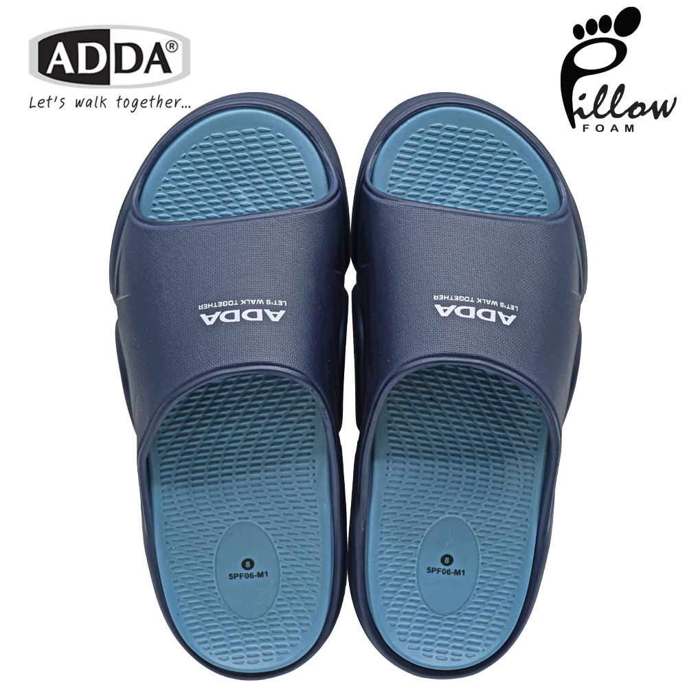 ADDA Pillow Foam รองเท้าแตะ รองเท้าลำลอง แบบสวม สำหรับผู้ชาย รุ่น 5PF06M1 (ไซส์ 7-10) - Image 7