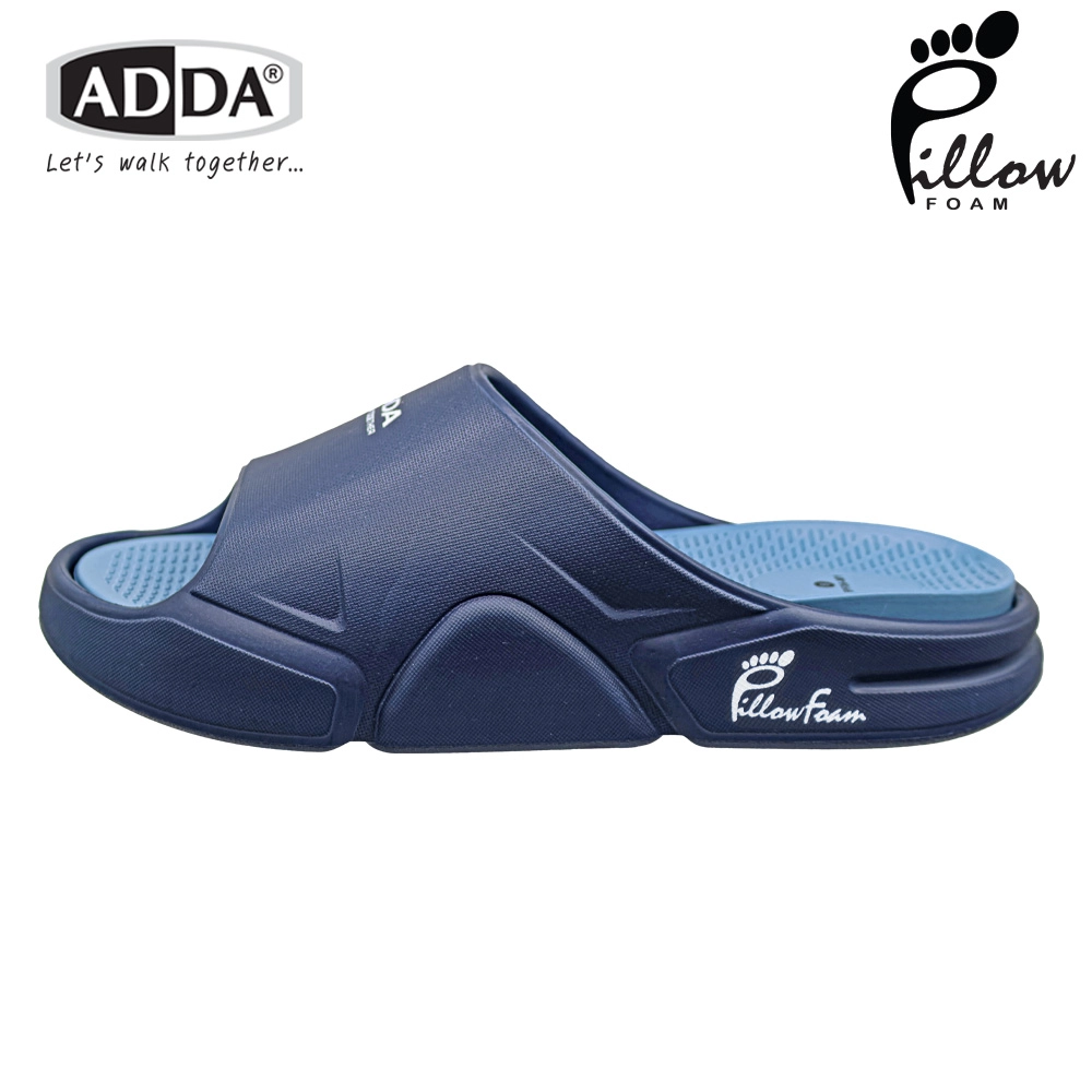 ADDA Pillow Foam รองเท้าแตะ รองเท้าลำลอง แบบสวม สำหรับผู้ชาย รุ่น 5PF06M1 (ไซส์ 7-10) - Image 8