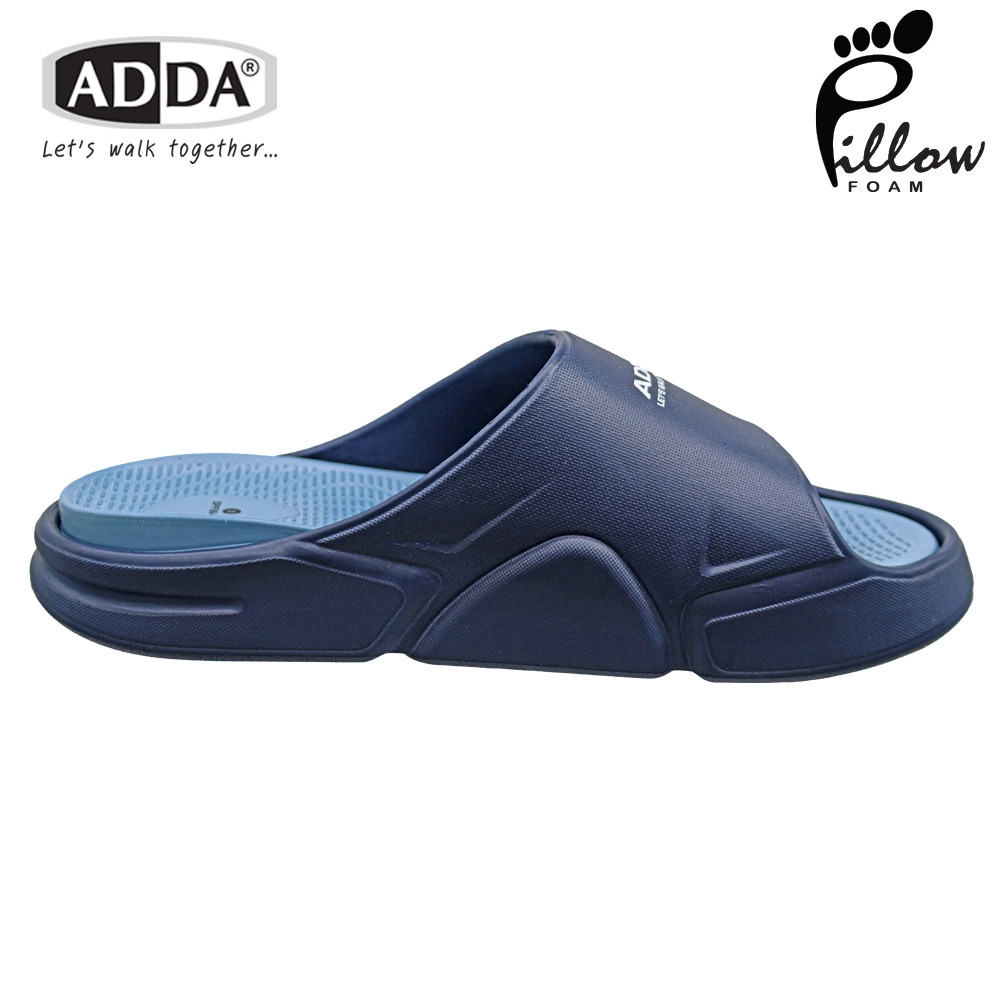 ADDA Pillow Foam รองเท้าแตะ รองเท้าลำลอง แบบสวม สำหรับผู้ชาย รุ่น 5PF06M1 (ไซส์ 7-10) - Image 9