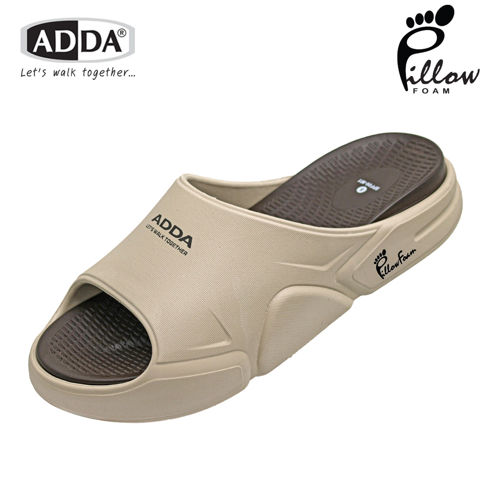 ADDA Pillow Foam รองเท้าแตะ รองเท้าลำลอง แบบสวม สำหรับผู้ชาย รุ่น 5PF06M1 (ไซส์ 7-10) - Image 2