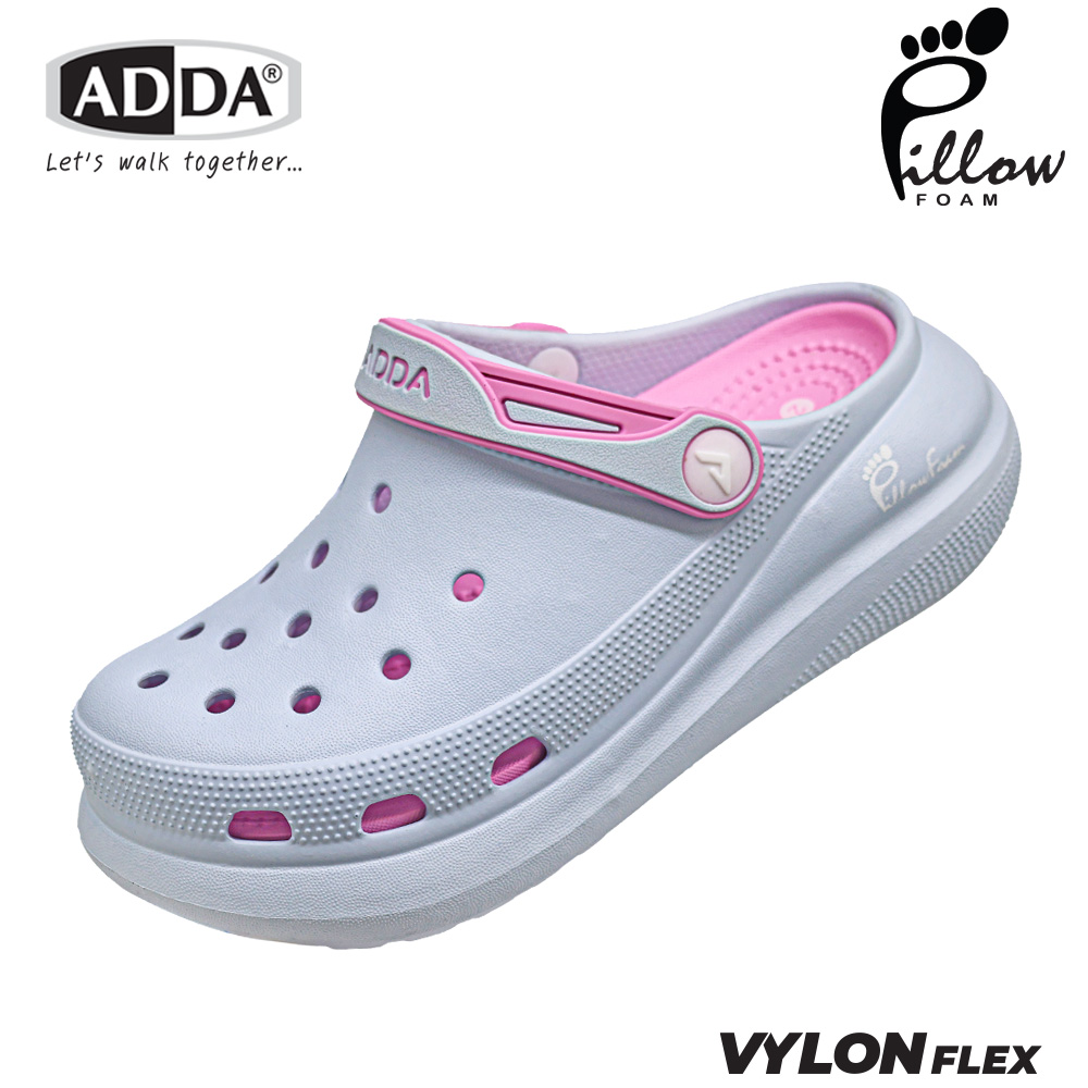 ADDA Pillow Foam รองเท้าแตะ รองเท้าลำลองหัวโต สำหรับเด็ก รุ่น 5PF01B1 (ไซส์ 1-3 ) - Image 2