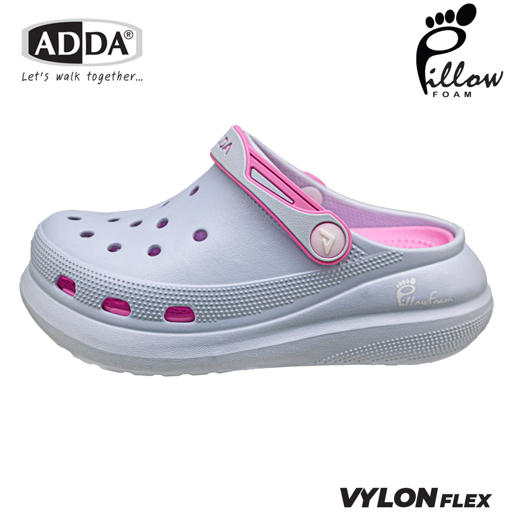 ADDA Pillow Foam รองเท้าแตะ รองเท้าลำลองหัวโต สำหรับเด็ก รุ่น 5PF01B1 (ไซส์ 1-3 ) - Image 4