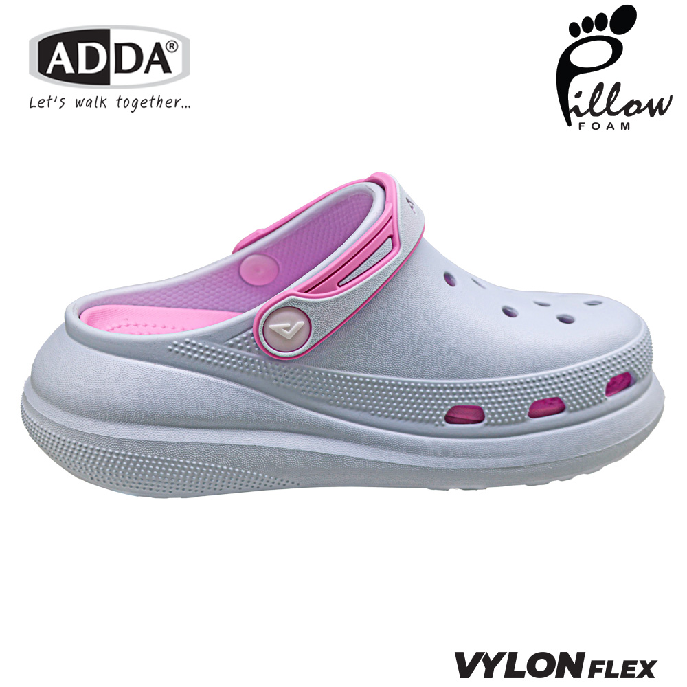 ADDA Pillow Foam รองเท้าแตะ รองเท้าลำลองหัวโต สำหรับเด็ก รุ่น 5PF01B1 (ไซส์ 1-3 ) - Image 5