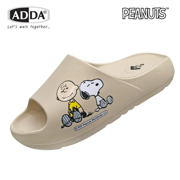 ADDA รองเท้าแตะ รองเท้าลำลอง แบบสวม PEANUTS ลิขสิทธิ์แท้ รุ่น 58V20W1 (ไซส์ 4-7)
