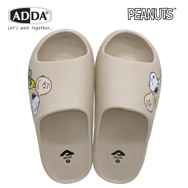 ADDA รองเท้าแตะ รองเท้าลำลอง แบบสวม PEANUTS ลิขสิทธิ์แท้ รุ่น 58V20W1 (ไซส์ 4-7)