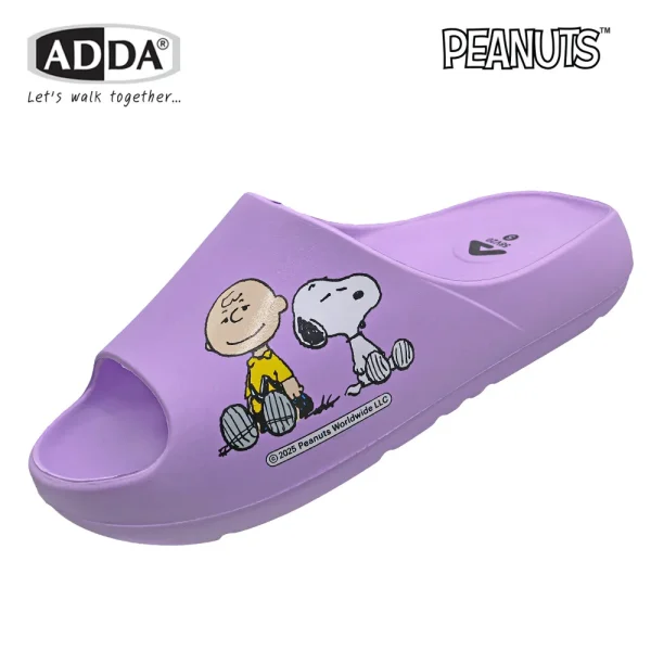 ADDA รองเท้าแตะ รองเท้าลำลอง แบบสวม PEANUTS ลิขสิทธิ์แท้ รุ่น 58V20W1 (ไซส์ 4-7)