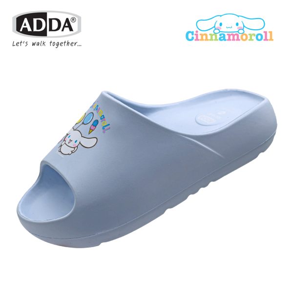 ADDA รองเท้าแตะ รองเท้าลำลอง แบบสวม ลาย Cinnamoroll สำหรับเด็ก รุ่น 58V16B1 (ไซส์ 11-13,1-3)