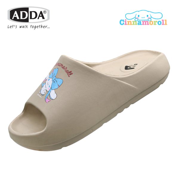 ADDA รองเท้าแตะ รองเท้าลำลอง แบบสวม ลาย Cinnamoroll รุ่น 58V17W1 (ไซส์ 4-7)