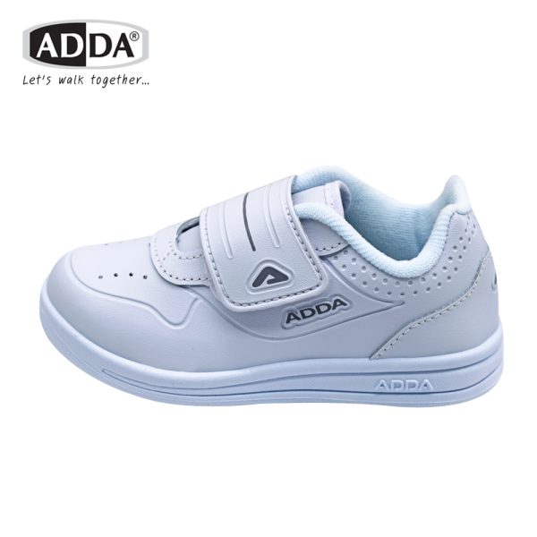 ADDA รองเท้านักเรียนสีขาว เด็กผู้หญิง รุ่น 41G5AC1B1 (ไซส์ 25 - 35)