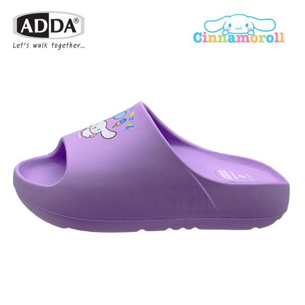 ADDA รองเท้าแตะ รองเท้าลำลอง แบบสวม ลาย Cinnamoroll สำหรับเด็ก รุ่น 58V16B1 (ไซส์ 11-13,1-3)