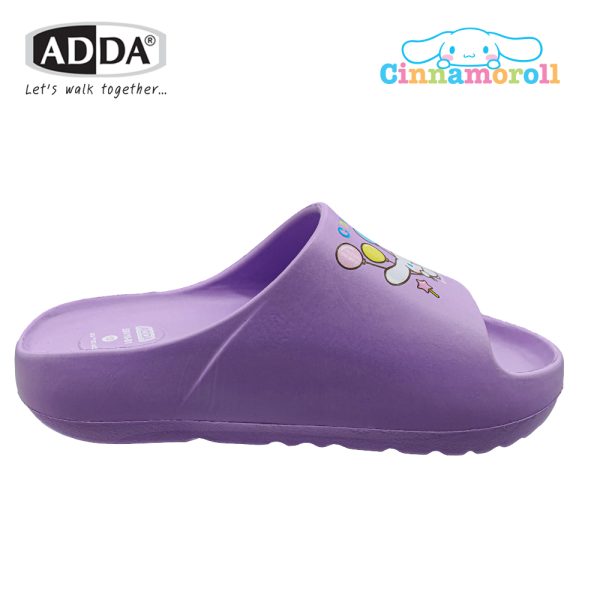 ADDA รองเท้าแตะ รองเท้าลำลอง แบบสวม ลาย Cinnamoroll สำหรับเด็ก รุ่น 58V16B1 (ไซส์ 11-13,1-3)