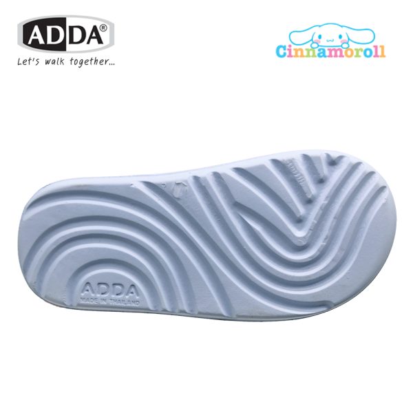 ADDA รองเท้าแตะ รองเท้าลำลอง แบบสวม ลาย Cinnamoroll รุ่น 58V17W1 (ไซส์ 4-7)