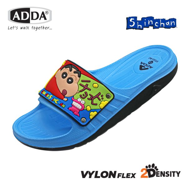 ADDA 2density รองเท้าแตะลำลองแบบสวม ลาย Shinchan สำหรับเด็ก รุ่น 5TD22BC (ไซส์ 11-13,1-3)