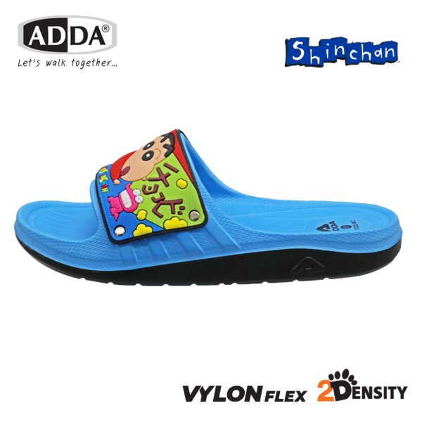 ADDA 2density รองเท้าแตะลำลองแบบสวม ลาย Shinchan สำหรับเด็ก รุ่น 5TD22BC (ไซส์ 11-13,1-3)