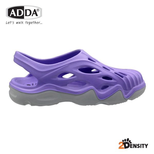ADDA 2density รองเท้าแตะ รองเท้าลำลอง สำหรับผู้หญิง แบบสวมหัวโต รัดส้น รุ่น 5TD75W2 (ไซส์ 4-6)