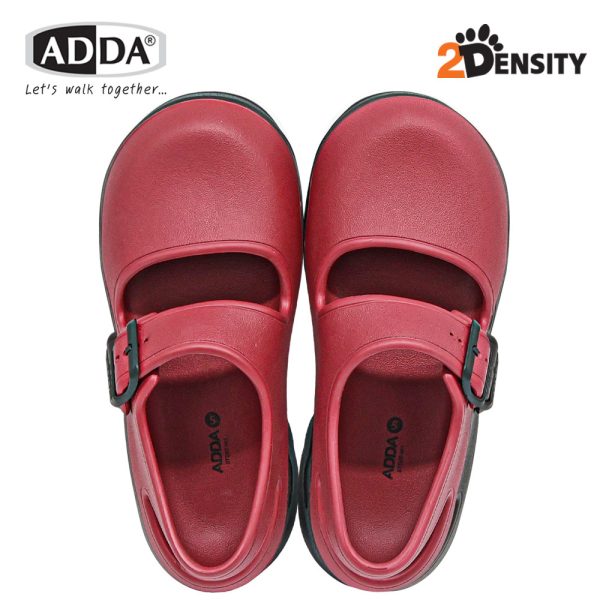 ADDA JENNIE รองเท้าแตะ รองเท้าลำลอง สำหรับผู้หญิง แบบสวมหัวโต รัดส้น รุ่น 5TD97W1 (ไซส์ 4-7)