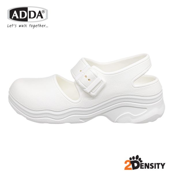 ADDA JENNIE รองเท้าแตะ รองเท้าลำลอง สำหรับผู้หญิง แบบสวมหัวโต รัดส้น รุ่น 5TD97W3 (ไซส์ 4-7)