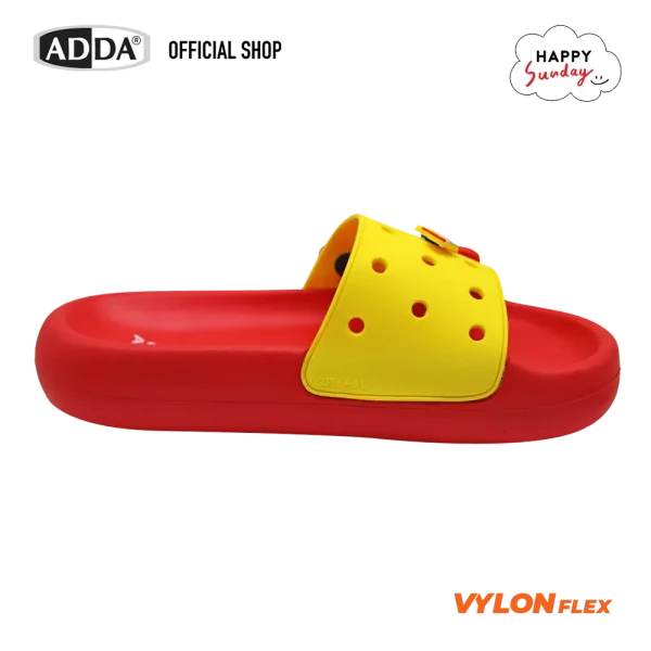 ADDA x HAPPY SUNDAY ลิขสิทธิ์แท้ รองเท้าแตะ รองเท้าลำลอง แบบสวม สำหรับผู้หญิง รุ่น 35E05W1 (ไซส์ 4-7)