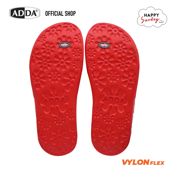 ADDA x HAPPY SUNDAY ลิขสิทธิ์แท้ รองเท้าแตะ รองเท้าลำลอง แบบหนีบ สำหรับผู้หญิง รุ่น 31J5GW1 (ไซส์ 4-7)